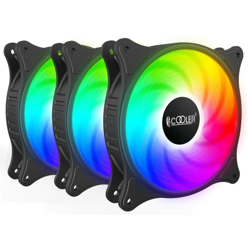 Набір вентиляторів PcCooler FX 120 ARGB BK 3in1