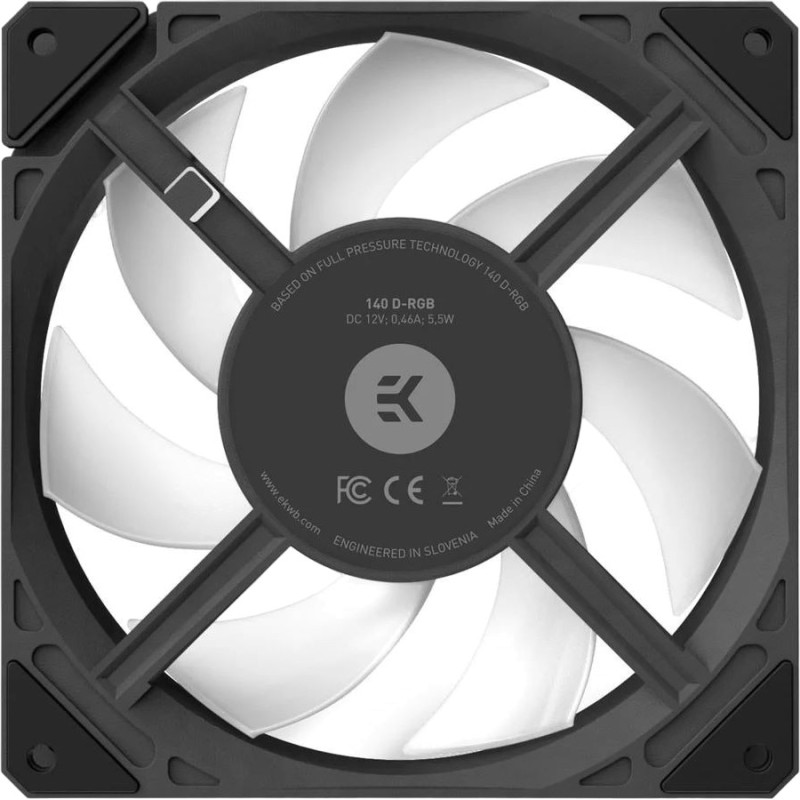 Кулер Ekwb EK-Loop Fan FPT 140 D-RGB - Black (3831109897621)