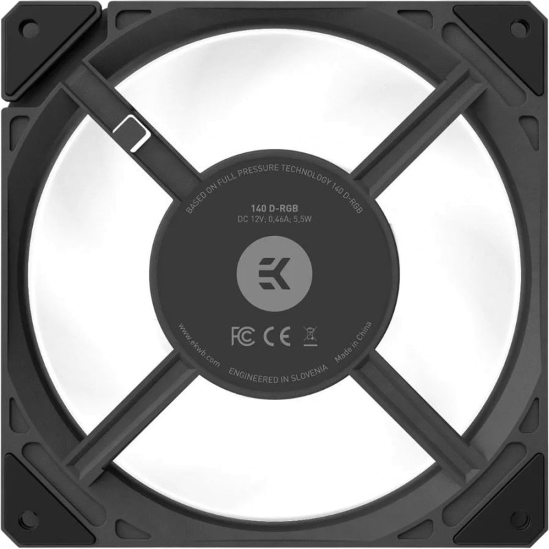 Кулер Ekwb EK-Loop Fan FPT 140 D-RGB - Black (3831109897621)
