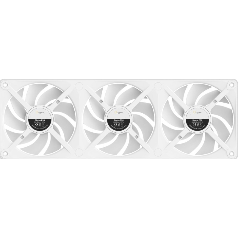 Вентиляторна панель OCYPUS Sigma F36 ARGB White (SIGMA-F36-WH3AM00X-GL)
