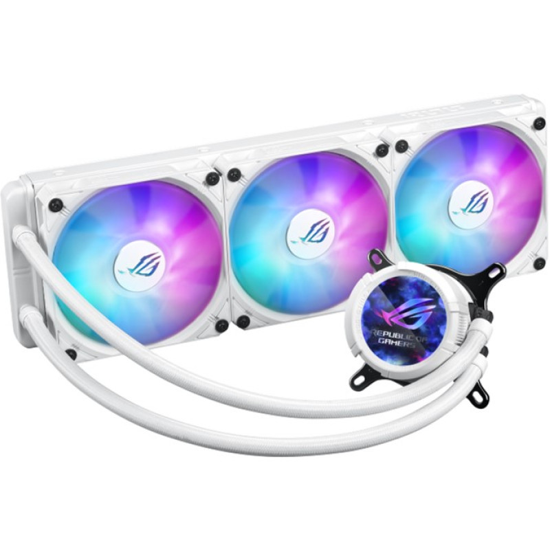 Система охолодження рідини Asus ROG Strix LC III 360 ARGB LCD White (90RC00W2-M0UAY0)