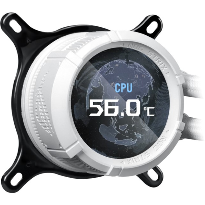 Система охолодження рідини Asus ROG Strix LC III 360 ARGB LCD White (90RC00W2-M0UAY0)