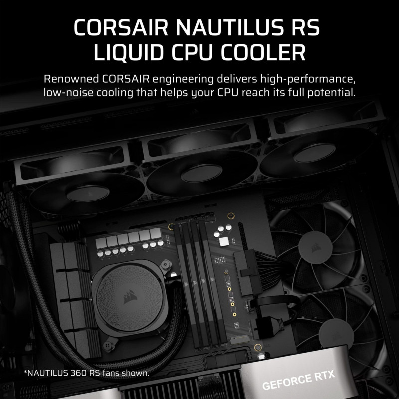 Система водяного охолодження Corsair Nautilus 240 RS (CW-9060088-WW)