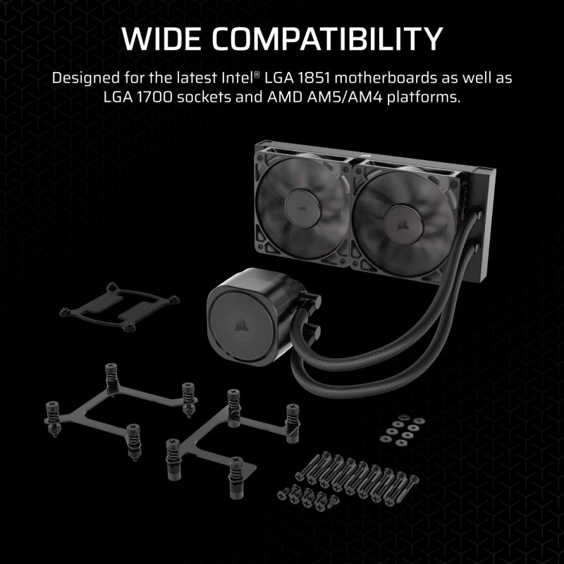 Система водяного охолодження Corsair Nautilus 240 RS (CW-9060088-WW)