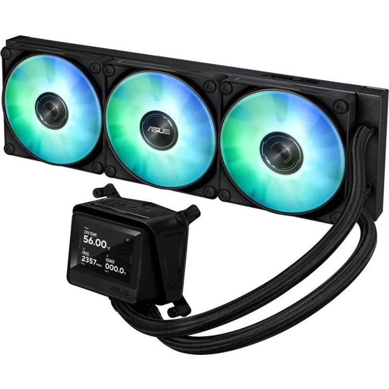 Система охолодження рідини Asus Max Gaming LC 360 ARGB LCD Black (90RC01G1-B0EAY0)