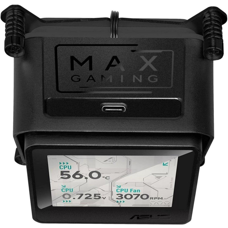 Система охолодження рідини Asus Max Gaming LC 360 ARGB LCD Black (90RC01G1-B0EAY0)