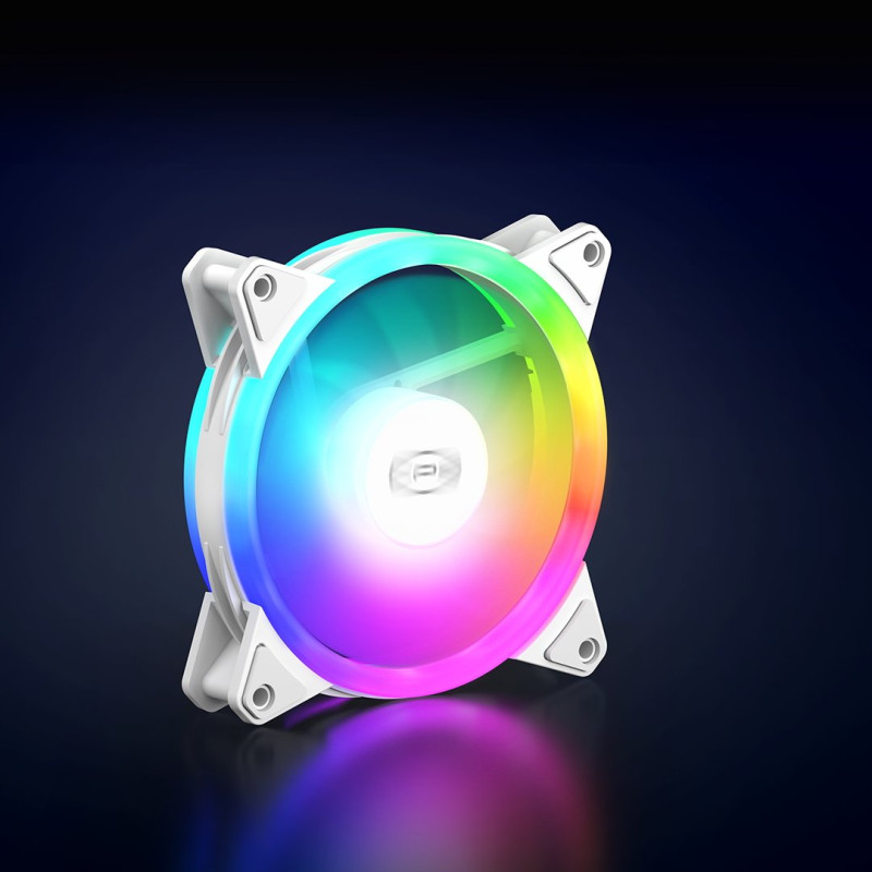 Кулер PcCooler F3 T120 ARGB 3 in 1 White