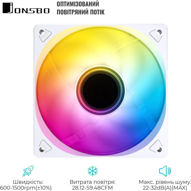 Кулер Jonsbo SL-120W White