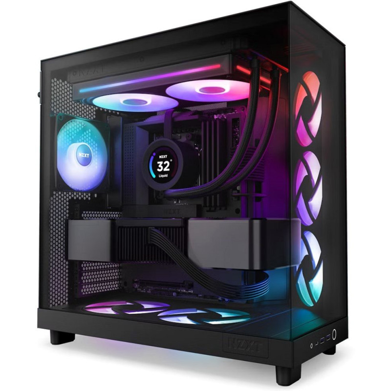 Кулер NZXT F280 RGB Core Black (RF-U28HF-B1)