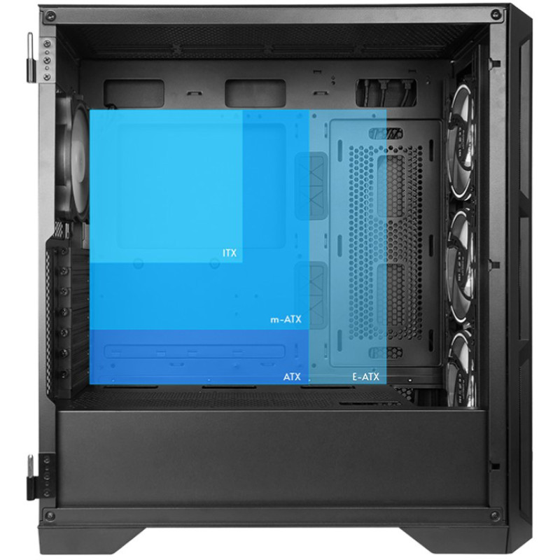 Корпус Chieftec APEX AIR GA-01B-M-OP