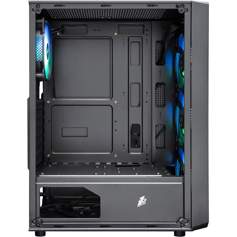 Корпус 1stPlayer FD3-BK-4F7 Black
