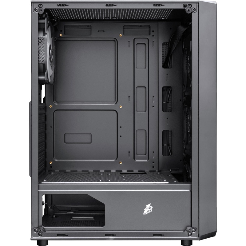 Корпус 1stPlayer FD3-BK-4F7 Black