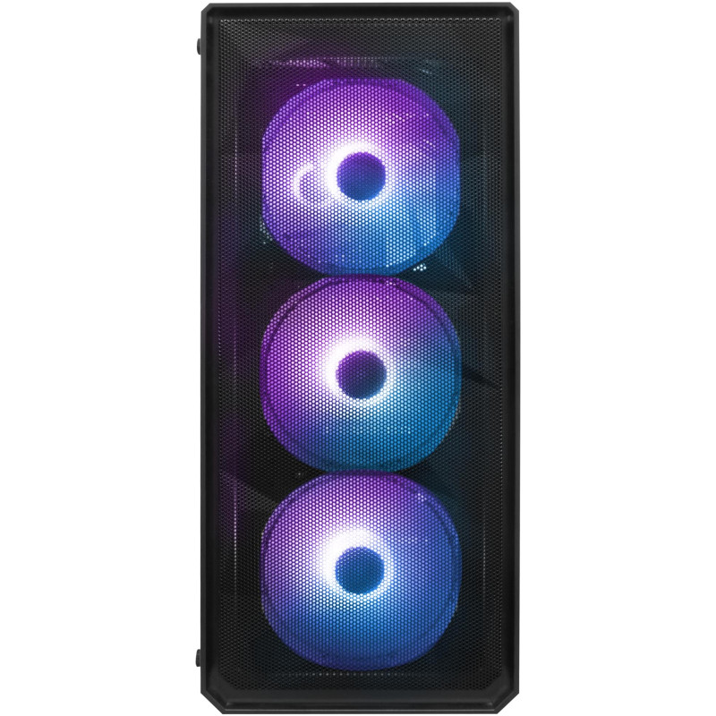 Корпус 1stPlayer FD3-BK-4F7 Black