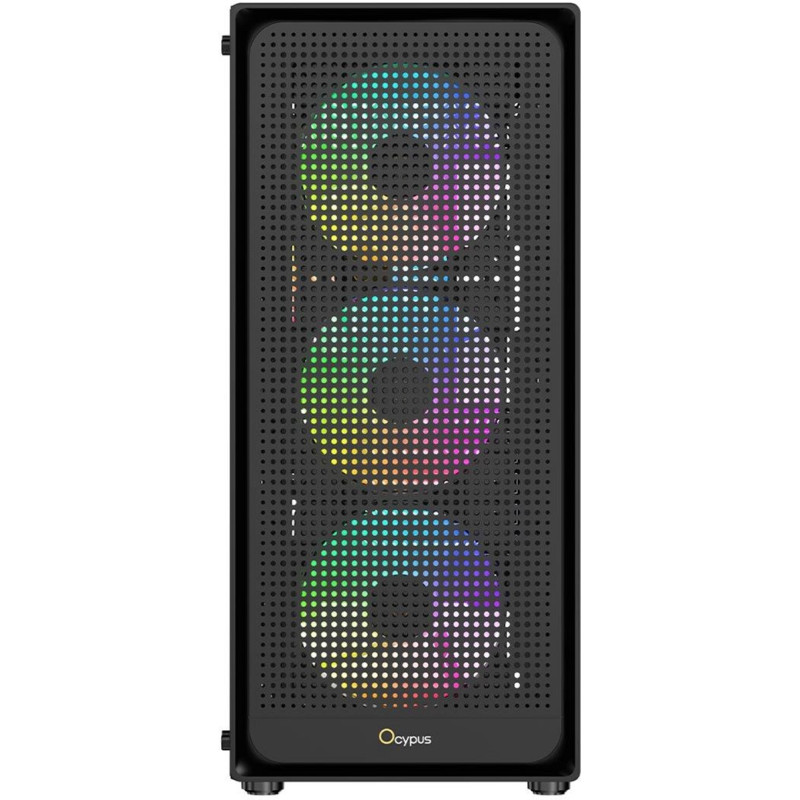 Корпус OCYPUS GAMMA C50 BK ARGB (GAMMA-C50-BKG400XX-GL)