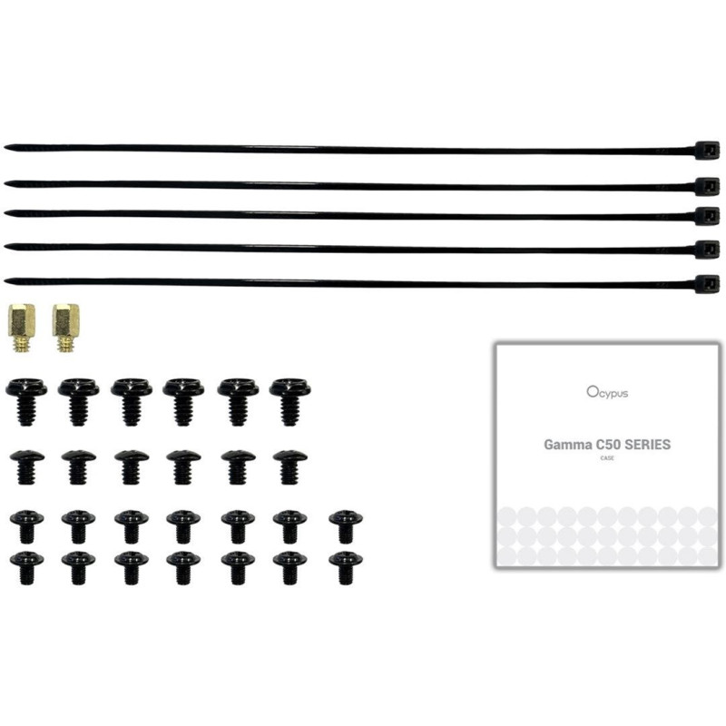 Корпус OCYPUS GAMMA C50 BK ARGB (GAMMA-C50-BKG400XX-GL)