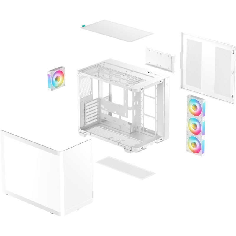 Корпус DeepCool CG530U 4F White (R-CG530U-WHAGA4-G)
