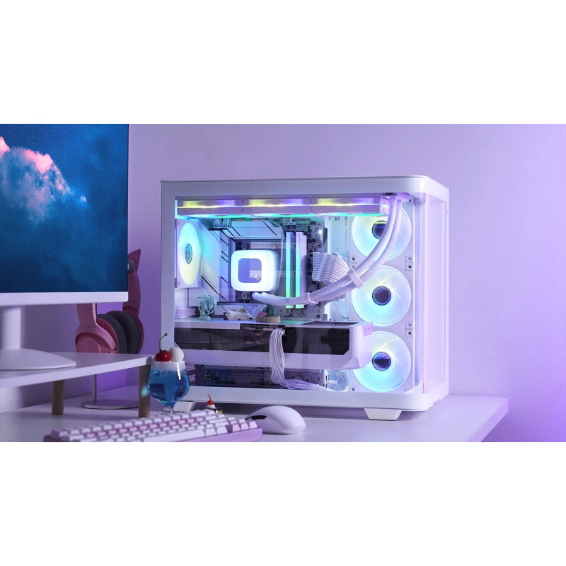 Корпус DeepCool CG530U 4F White (R-CG530U-WHAGA4-G)