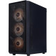 Корпус 1stPlayer FD3-M-BK-4F7 Black
