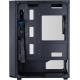 Корпус 1stPlayer FD3-M-BK-4F7 Black