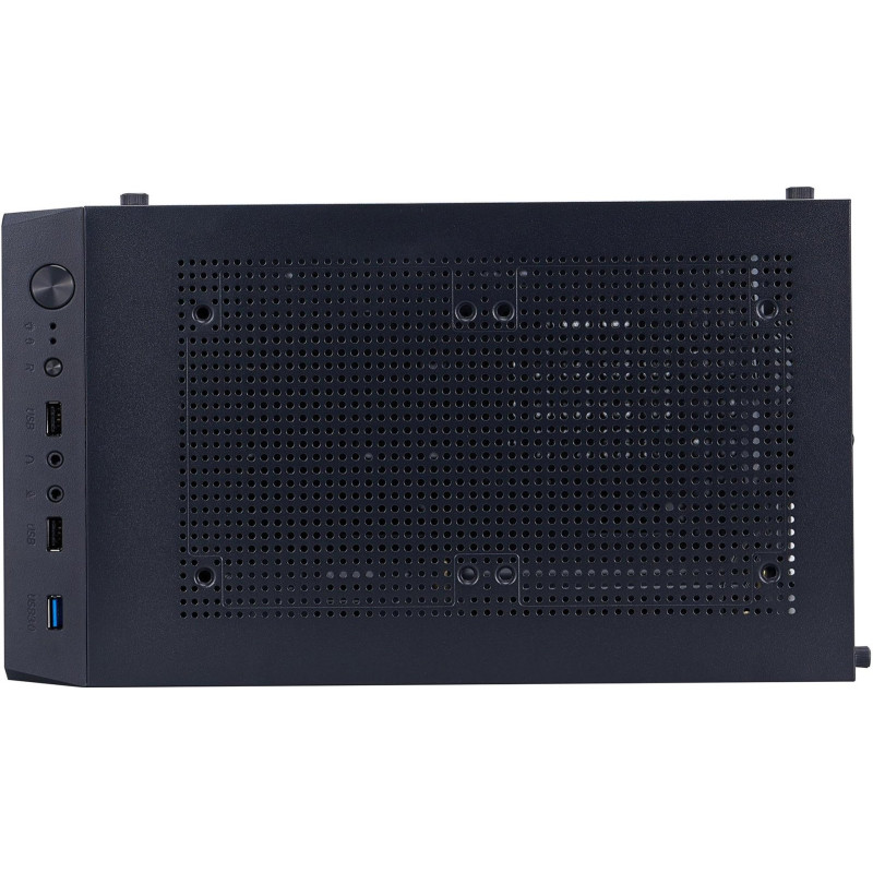Корпус 1stPlayer FD3-M-BK-4F7 Black