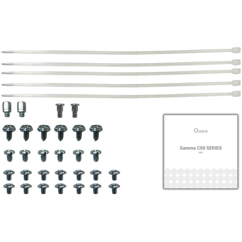 Корпус OCYPUS GAMMA C50 WH ARGB (GAMMA-C50-WHG400XX-GL)