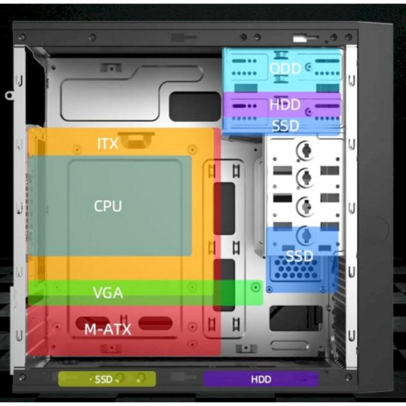 Корпус GameMax MT-307-4U3C