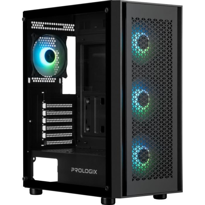 Корпус Prologix Glower GM-07RBA Black