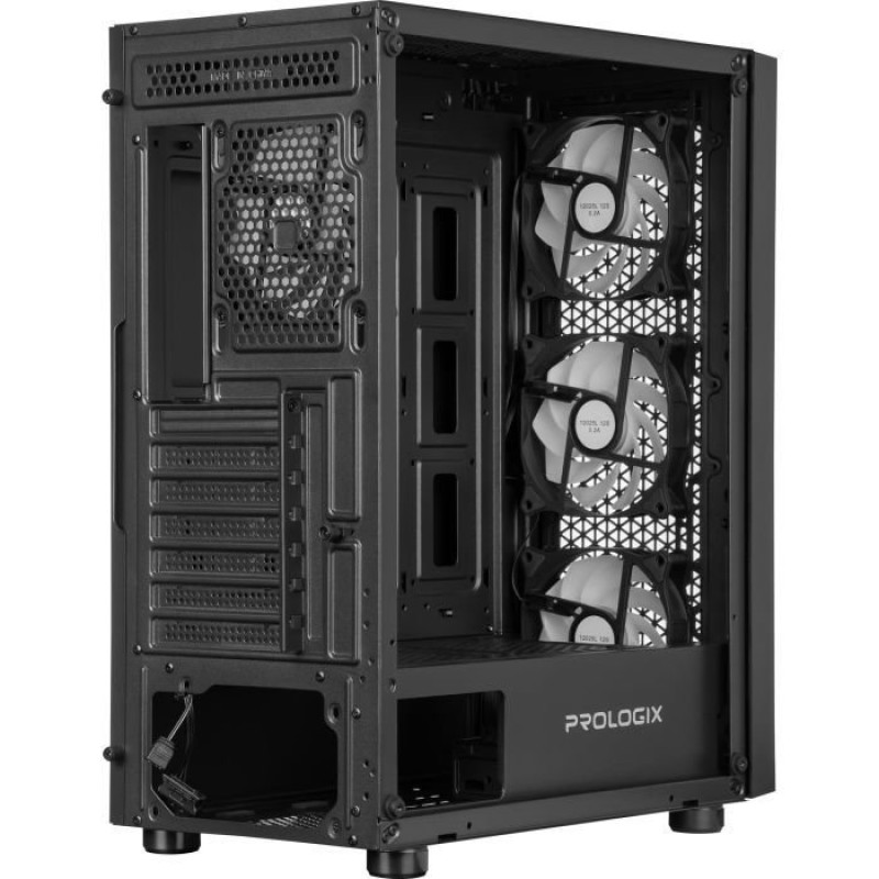 Корпус Prologix Glower GM-07RBA Black