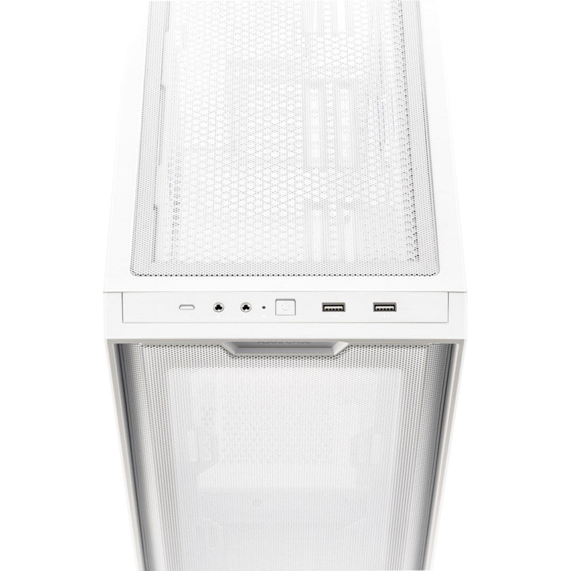 Корпус Asus A21 White Tempered Glass (90DC00H3-B09010)