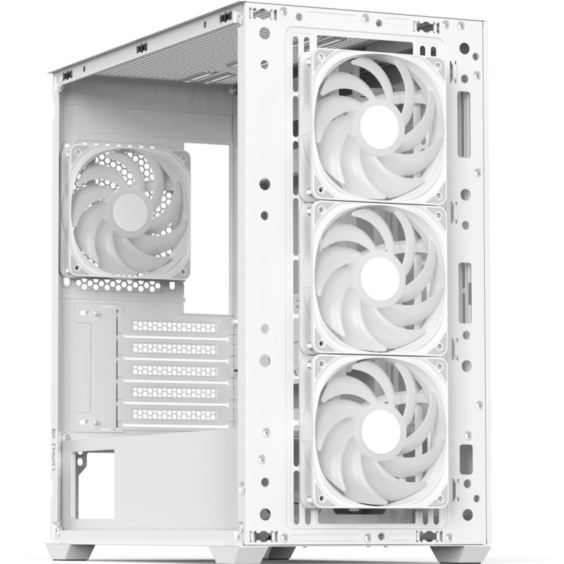 Корпус AeroCool D302A-G-WT-v1 (ACCS-DS04043.21) White