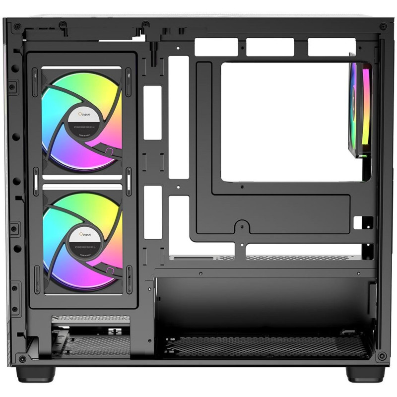 Корпус OCYPUS GAMMA C52 BK ARGB (GAMMA-C52-BKD300XX-GL)