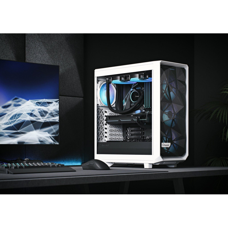Корпус Fractal Design Meshify 2 Compact RGB White (FD-C-MES2C-08) 
