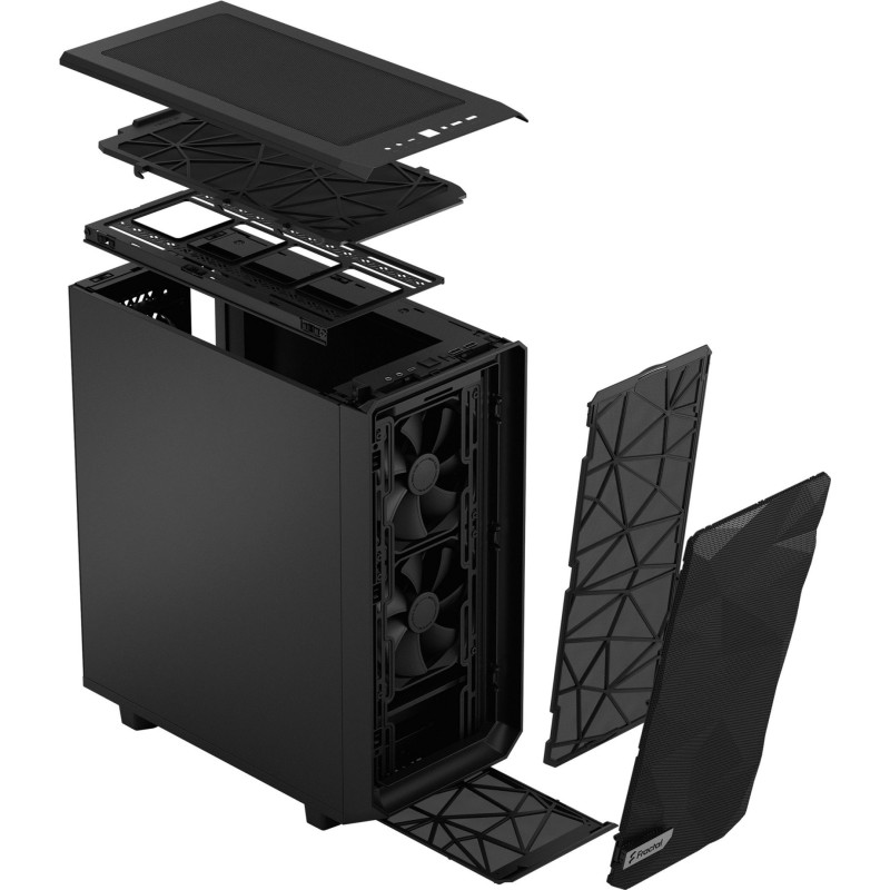Корпус Fractal Design Meshify 2 Compact Black Solid (FD-C-MES2C-01)