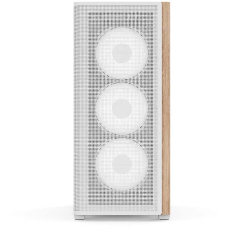 Корпус AeroCool D501A-G-WT-v2 (ACCM-DS01043.21) White