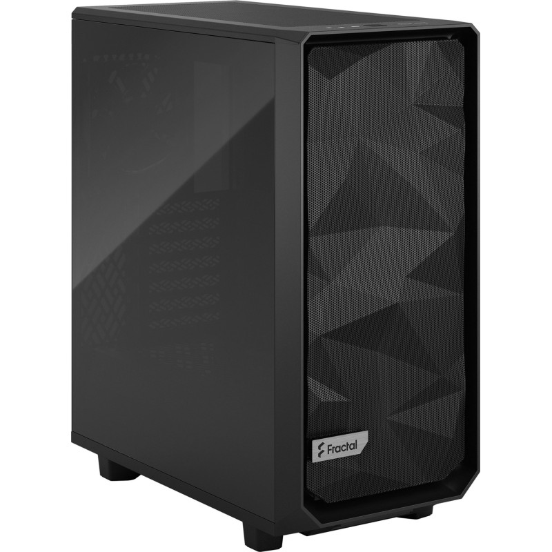 Корпус Fractal Design Meshify 2 Compact Dark Tempered Glass Black (FD-C-MES2C-02)