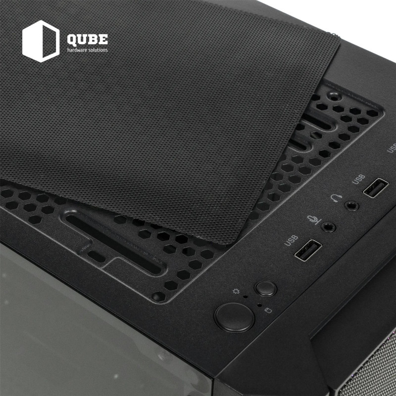 Корпус QUBE CORSAIR ARGB Black (CORSAIR_FMNU3)