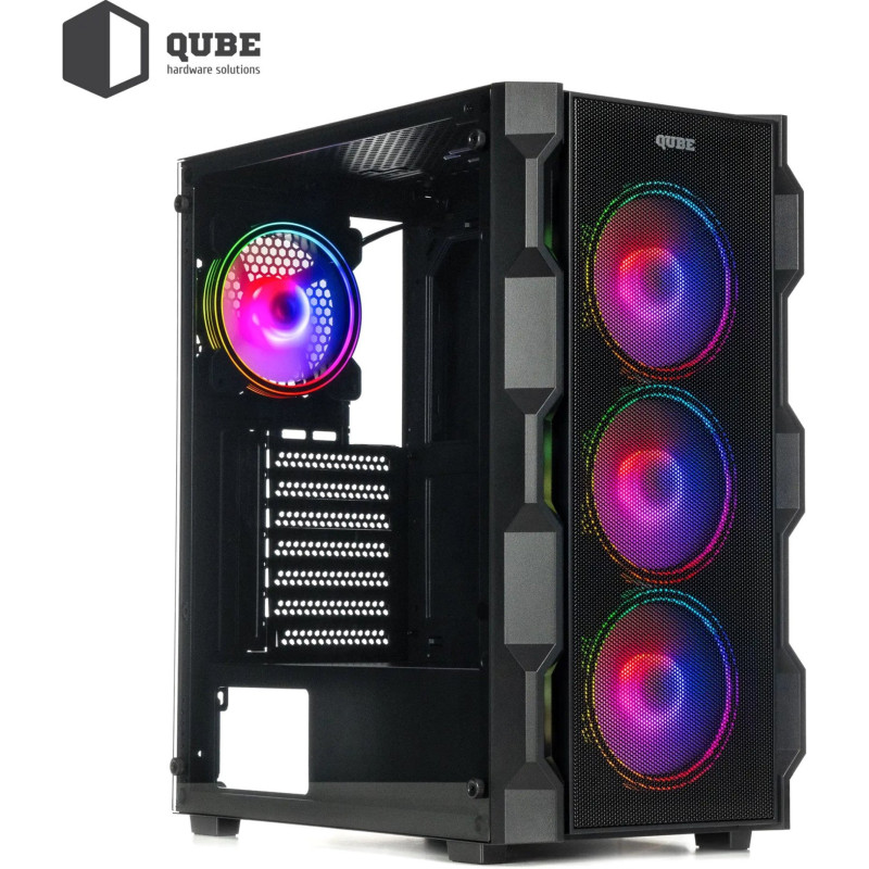 Корпус QUBE CORSAIR ARGB Black (CORSAIR_FMNU3)