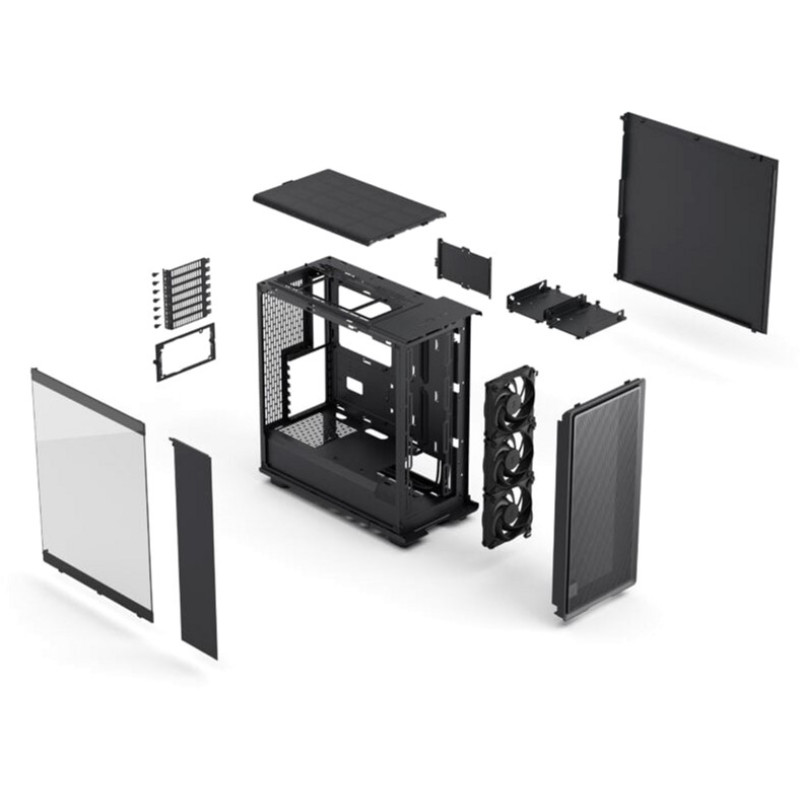 Корпус Fractal Design Epoch Black TG Light tint (FD-C-EPO1A-02)