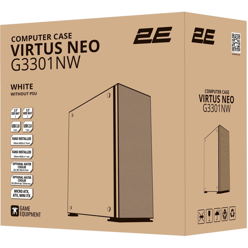 Корпус 2E GAMING VIRTUS NEO G3301NW (2E-G3301NW)