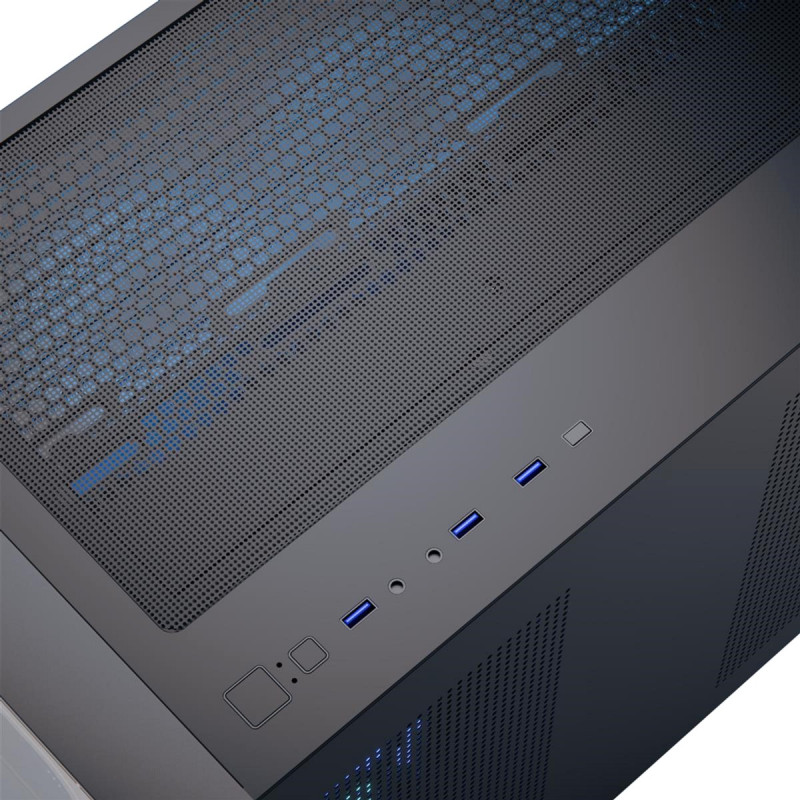 Корпус AeroCool P300C-G-BK-v1 (ACCS-PN02033.11) Black