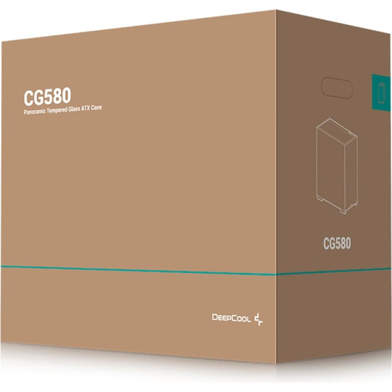 Корпус DeepCool CG580 Black (R-CG580-BKNDA0-G-1)