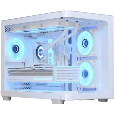 Корпус AeroCool P300C-G-WT-v1 (ACCS-PN02033.21) White