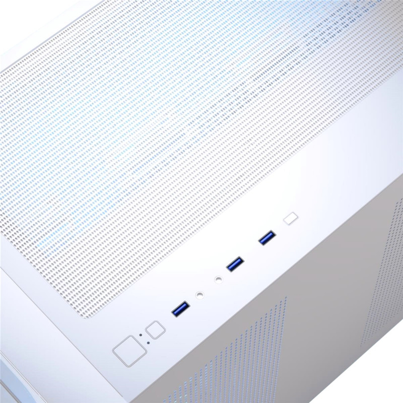 Корпус AeroCool P300C-G-WT-v1 (ACCS-PN02033.21) White