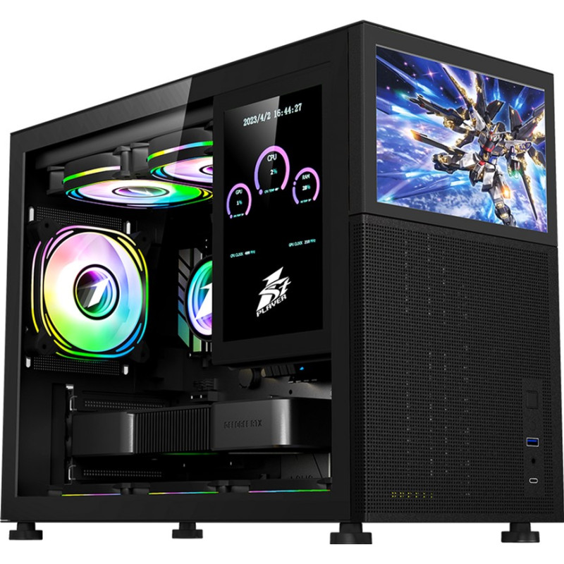 Корпус 1stPlayer Mi6-EV Black