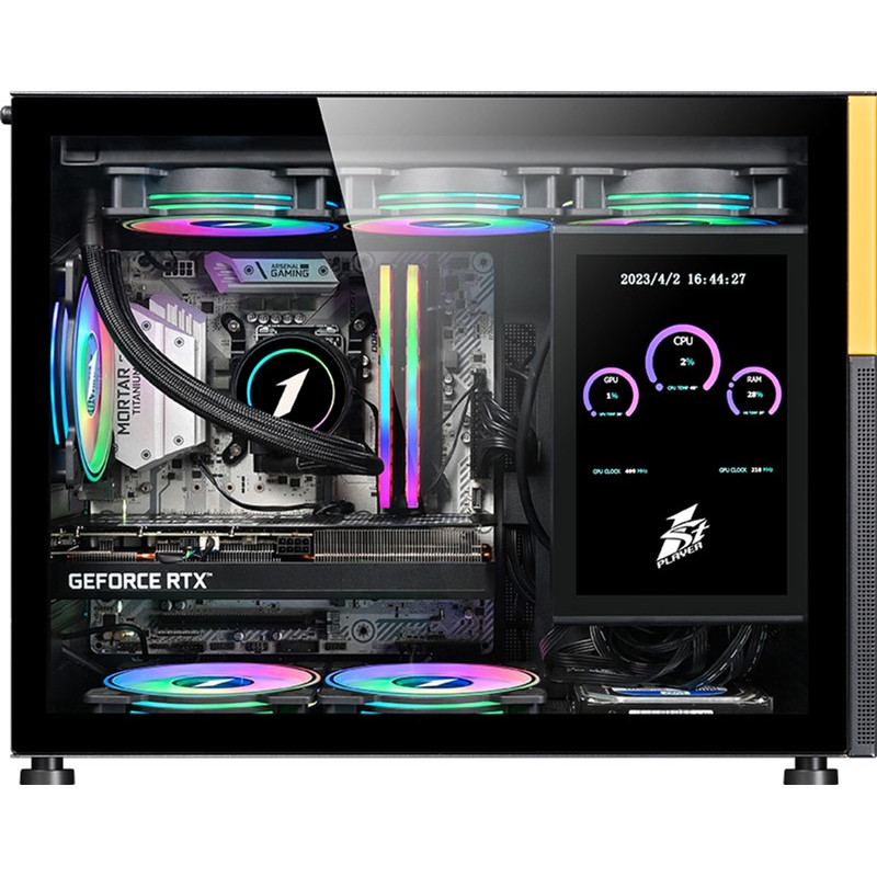 Корпус 1stPlayer Mi6-EV Black