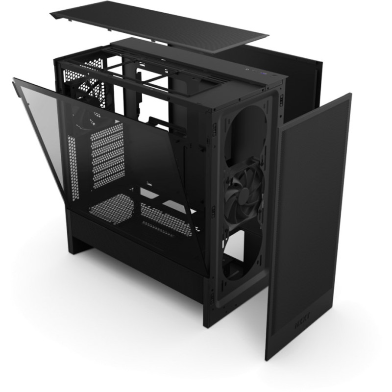 Корпус NZXT H5 Flow Black (CC-H52FB-01)