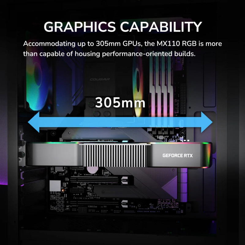 Корпус Cougar MX110 RGB Black