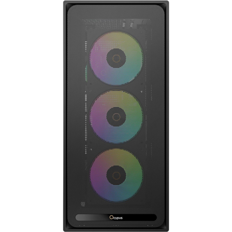 Корпус OCYPUS DELTA C70 BK ARGB (DELTA-C70-BKG400XX-GL)