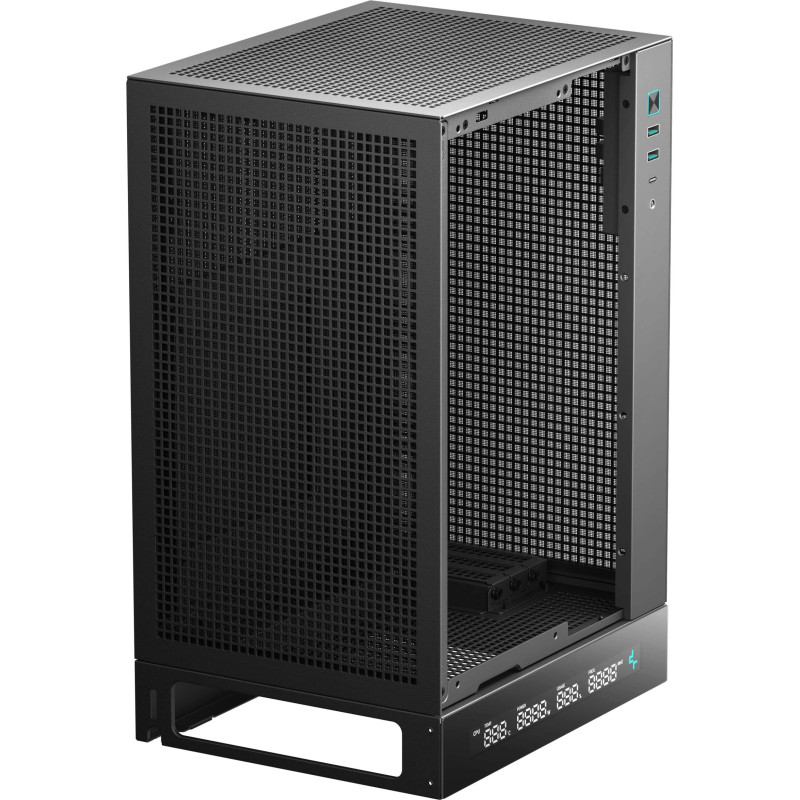 Корпус DeepCool CH170 Digital Black (R-CH170-BKNPI0D-G-1)
