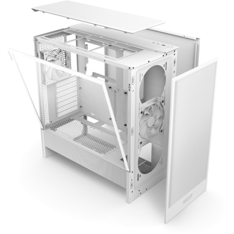 Корпус NZXT H5 Flow White (CC-H52FW-01)